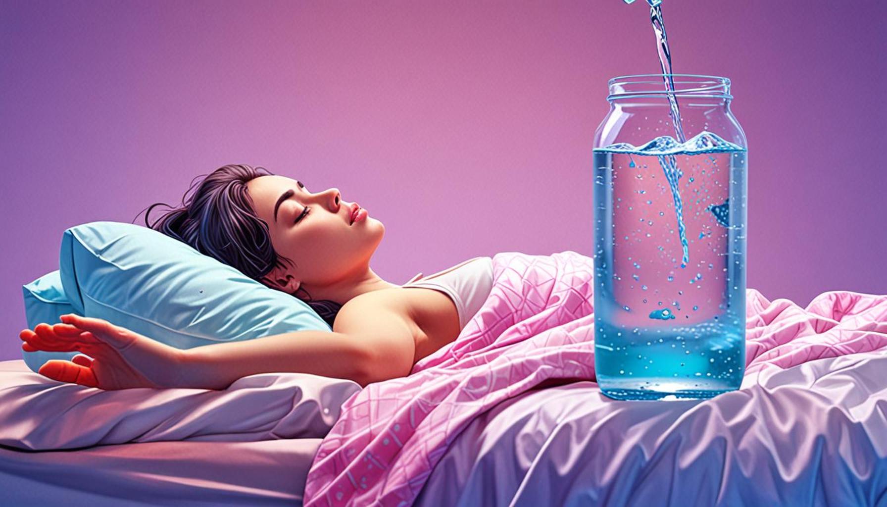 The relationship between hydration and sleep quality: how water can improve your rest