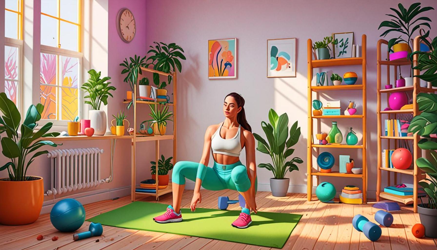 Creating a Sustainable Home Workout Routine: Tips for Consistency and Motivation